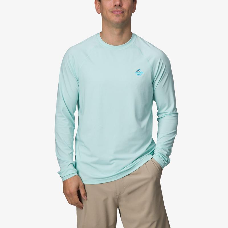 Hanford Long Sleeve Surf Shirt 50 UPF - Image 1