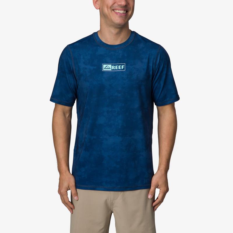 Ellsworth Short Sleeve Surf Shirt 50 UPF - Image 1