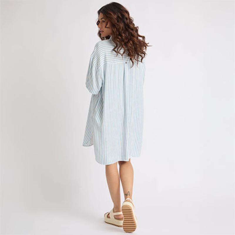 Ollie Striped Shirt Dress - Image 4
