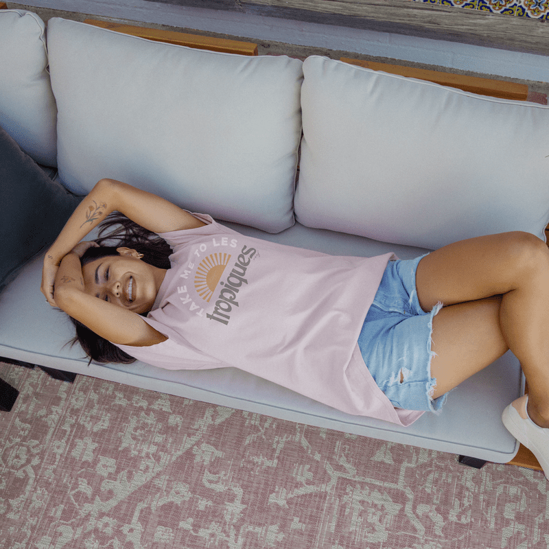 Les Tropiques Boyfriend Tee - Image 2