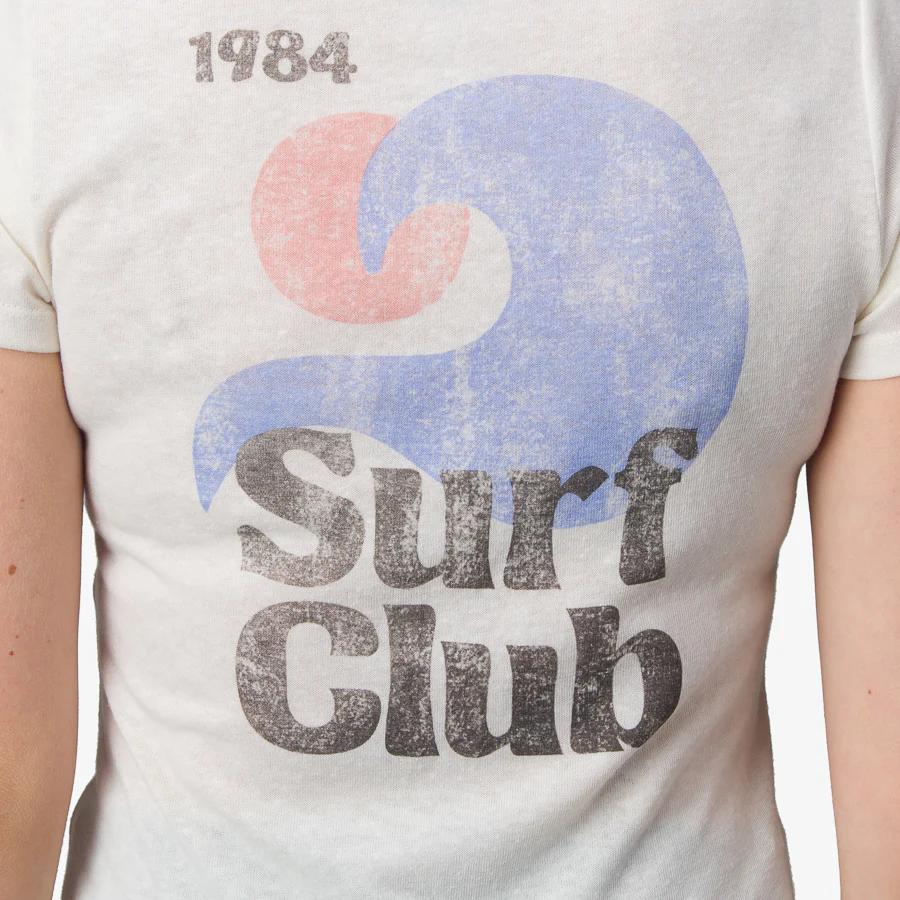 Surf Club Fitted Tee - Image 5